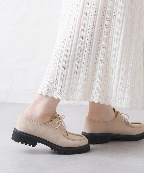 ◆【美品】ノーネーム チロリアン ブラウン スエード ダルメシアン 厚底 ザラ 極美品 厚底 レザー チロリアンシューズ EU38 ブラウン