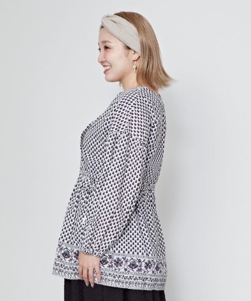 チャイハネ（チャイハネ）の「【チャイハネ】チャリタリトップス（その他トップス・レディース・ピンク/ホワイト/カーキ・FREE）」の6枚目の写真