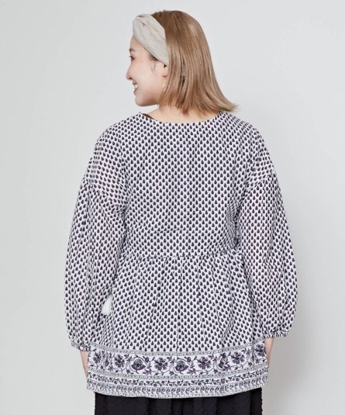 チャイハネ（チャイハネ）の「【チャイハネ】チャリタリトップス（その他トップス・レディース・ピンク/ホワイト/カーキ・FREE）」の7枚目の写真