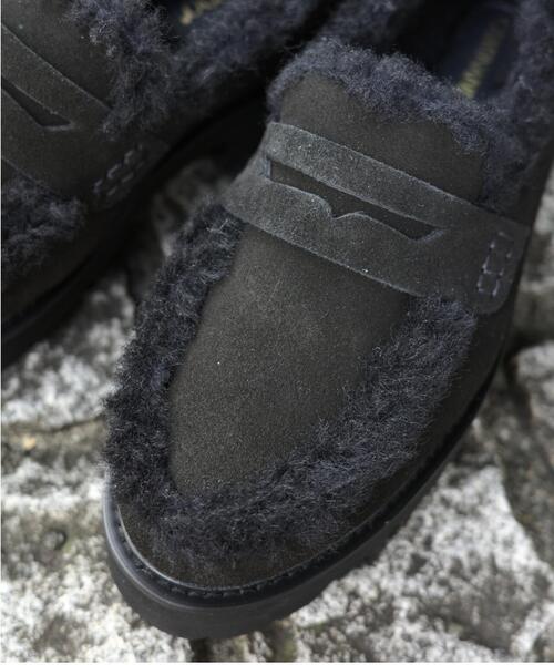 セール】CAMINANDO/カミナンド MOUTON PENNY LOAFER ムートン