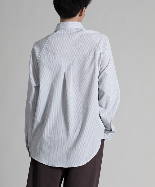 aimoha(アイモハ)の「【aimoha neo】 Dynamic Color Block Shirt(シャツ/ブラウス・メンズ・ブラック/ブルー・MEDIUM/LARGE/X-LARGE/XX-LARGE)」の7枚目の写真