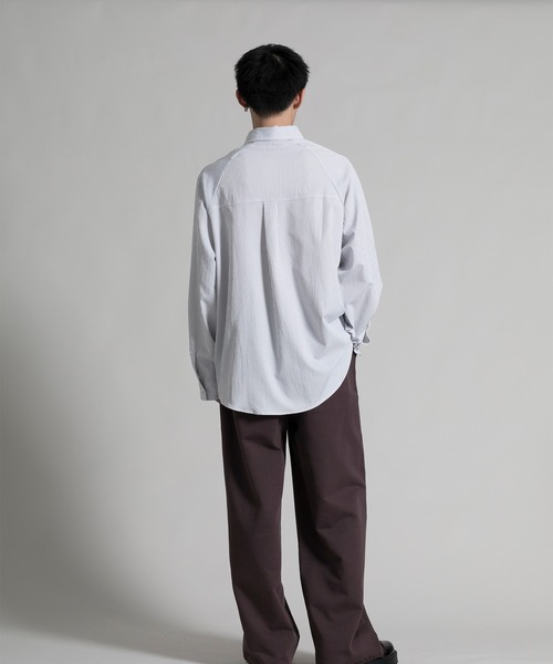 aimoha(アイモハ)の「【aimoha neo】 Dynamic Color Block Shirt(シャツ/ブラウス・メンズ・ブラック/ブルー・MEDIUM/LARGE/X-LARGE/XX-LARGE)」の21枚目の写真