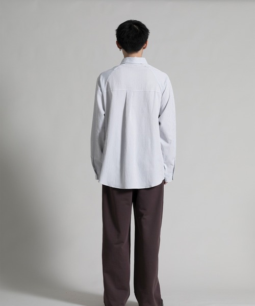 aimoha(アイモハ)の「【aimoha neo】 Dynamic Color Block Shirt(シャツ/ブラウス・メンズ・ブラック/ブルー・MEDIUM/LARGE/X-LARGE/XX-LARGE)」の22枚目の写真