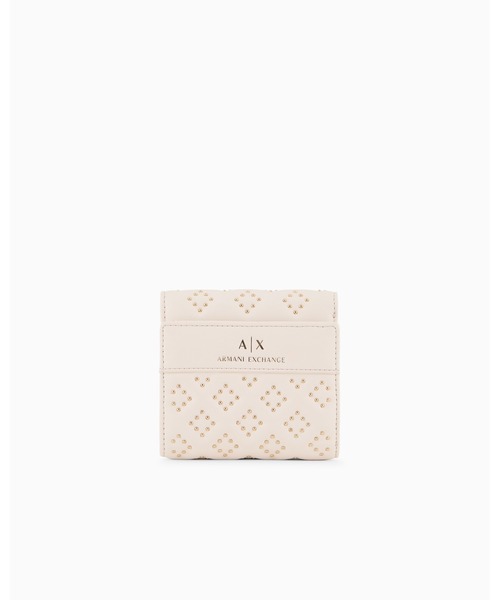 【セール】【A|X アルマーニ エクスチェンジ】＜オンライン限定＞A|Xロゴ 三つ折りミニウォレット（財布）｜ARMANI EXCHANGE（アルマーニエクスチェンジ）