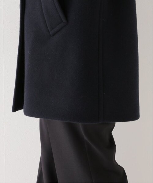 セール】Super140s 起毛メルトンPコート（ピーコート）｜VERMEIL