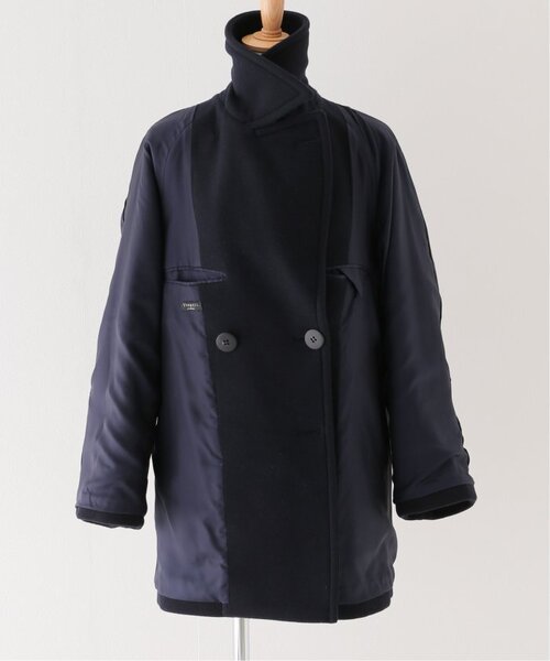 セール】Super140s 起毛メルトンPコート（ピーコート）｜VERMEIL par