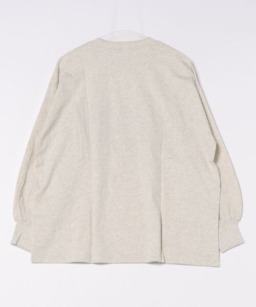 GORGE(ゴージ)の「《GLASGOWロゴ×ハート刺しゅう》レディース フェルト貼付け 長袖ロンT カジュアル 春秋冬(Tシャツ/カットソー・レディース・ブラック/オートミール/オフホワイト・F)」の15枚目の写真