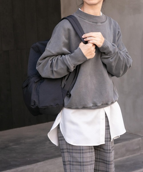 FORK&SPOON（フォークアンドスプーン）の「FORK&SPOON　ダブルクロスバンドカラーシャツ（シャツ/ブラウス・レディース・オフホワイト/ストライプ・1）」の13枚目の写真