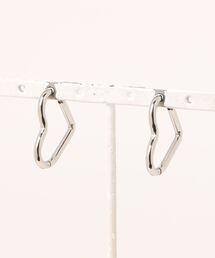 Cepica | ハートワンタッチステンレスピアス(ピアス（両耳用）)