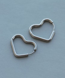 ハートワンタッチステンレスピアス