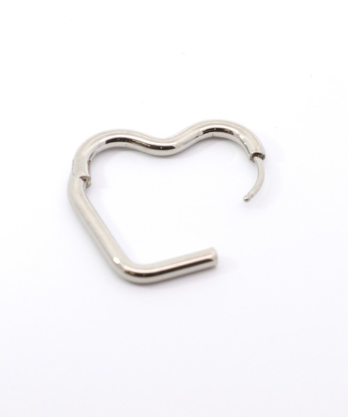 Cepica（セピカ）の「ハートワンタッチステンレスピアス（ピアス（両耳用）・レディース・シルバー/ゴールド・FREE）」の5枚目の写真