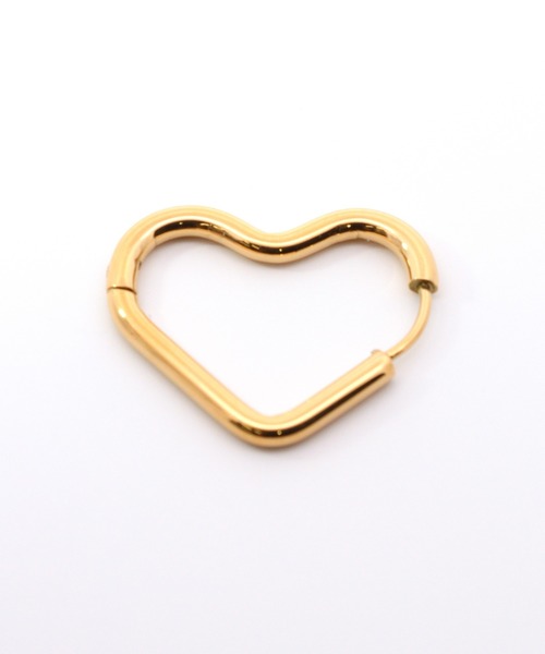 Cepica（セピカ）の「ハートワンタッチステンレスピアス（ピアス（両耳用）・レディース・シルバー/ゴールド・FREE）」の3枚目の写真