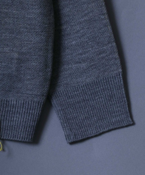 ANPAS(アンパス)の「Jacquard Fabric Oversized Butterfly Knit/ジャガード バタフライ デザインニット ステッチ ダメージニット レディース メンズ(ニット/セーター・メンズ・グレー系その他/ブラック/グレー/ブラック系その他・L/M)」の13枚目の写真