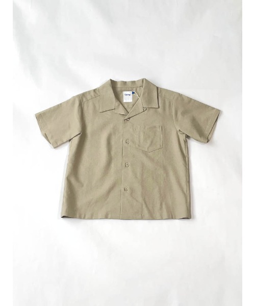 Catchup(ケチャップ)の「【Catchup】レーヨンリネンシャツ(大人サイズ)(シャツ/ブラウス・レディース・レッド/ベージュ/グリーン・M/L/S)」の1枚目の写真