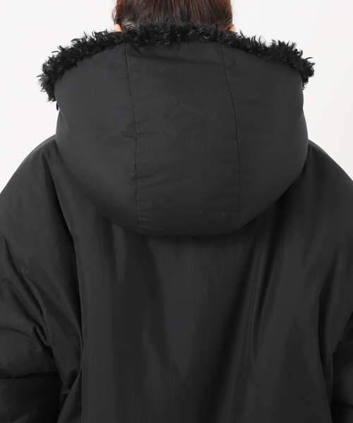 INSCRIRE(アンスクリア)の「INSCRIRE(アンスクリア) Cury Hair Hoodie I24AWBZ70(その他アウター・レディース・ブラック・X-SMALL)」の8枚目の写真
