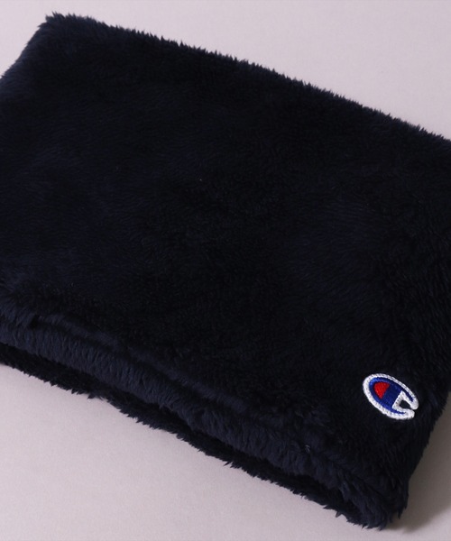 Champion(チャンピオン)の「(LF)【Champion】【キッズ】ボア フリース ネックウォーマー(ネックウォーマー/スヌード・キッズ・ライラック/ブラック/ミント/スモークピンク/ベージュ/ブラウン/ネイビー/ブルー・ONE SIZE)」の5枚目の写真