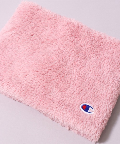 Champion(チャンピオン)の「(LF)【Champion】【キッズ】ボア フリース ネックウォーマー(ネックウォーマー/スヌード・キッズ・ライラック/ブラック/ミント/スモークピンク/ベージュ/ブラウン/ネイビー/ブルー・ONE SIZE)」の8枚目の写真