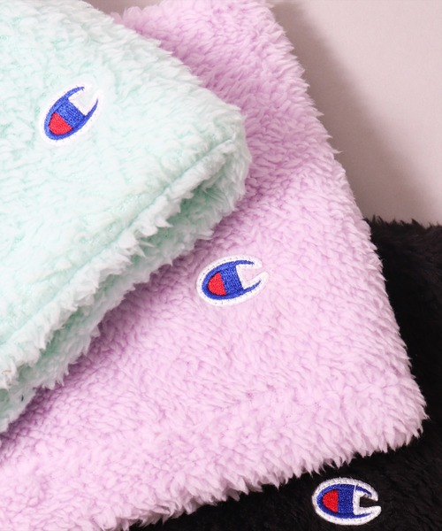 Champion(チャンピオン)の「(LF)【Champion】【キッズ】ボア フリース ネックウォーマー(ネックウォーマー/スヌード・キッズ・ライラック/ブラック/ミント/スモークピンク/ベージュ/ブラウン/ネイビー/ブルー・ONE SIZE)」の10枚目の写真