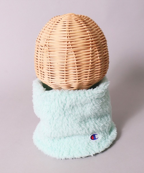 Champion(チャンピオン)の「(LF)【Champion】【キッズ】ボア フリース ネックウォーマー(ネックウォーマー/スヌード・キッズ・ライラック/ブラック/ミント/スモークピンク/ベージュ/ブラウン/ネイビー/ブルー・ONE SIZE)」の14枚目の写真