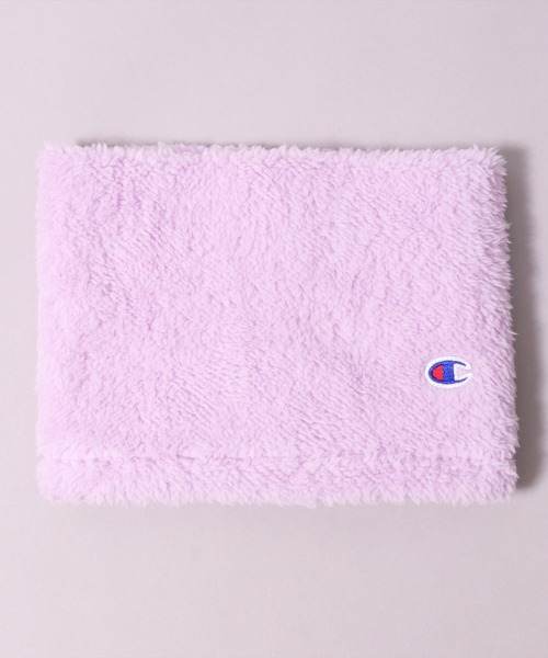 Champion(チャンピオン)の「(LF)【Champion】【キッズ】ボア フリース ネックウォーマー(ネックウォーマー/スヌード・キッズ・ライラック/ブラック/ミント/スモークピンク/ベージュ/ブラウン/ネイビー/ブルー・ONE SIZE)」の21枚目の写真