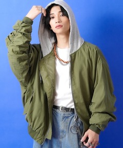 ALPHA】DROP SHOULDER L2-B（MA-1）｜ALPHA_（アルファ）の