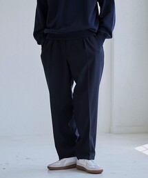 RONEL（ロネル）の「ポリバスケット2プリーツスラックス（スラックス）」