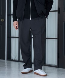 RONEL（ロネル）の「ポリバスケット2プリーツスラックス（スラックス）」