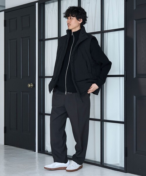RONEL(ロネル)の「ポリバスケット2プリーツスラックス(スラックス・メンズ・ダークブラウン/ダークグレー/ネイビー/ブラック・M/L)」の16枚目の写真