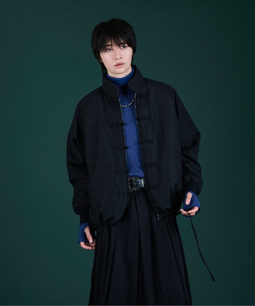 チャイナフクレジャガードブルゾン（ブルゾン）｜Ellno Loset（エルノ