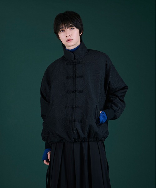 チャイナフクレジャガードブルゾン（ブルゾン）｜Ellno Loset（エルノロゼット）