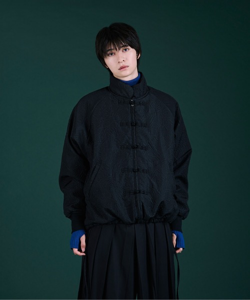 チャイナフクレジャガードブルゾン（ブルゾン）｜Ellno Loset（エルノロゼット）