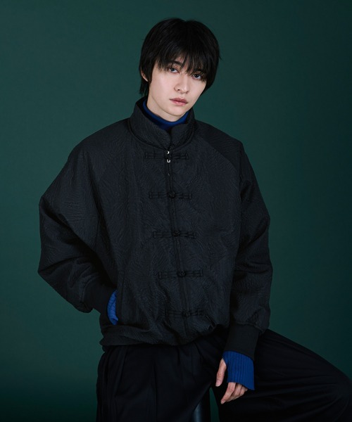 チャイナフクレジャガードブルゾン（ブルゾン）｜Ellno Loset（エルノロゼット）