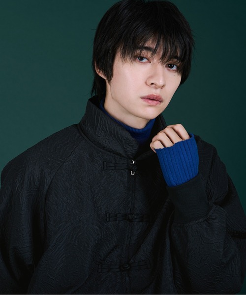 チャイナフクレジャガードブルゾン（ブルゾン）｜Ellno Loset（エルノロゼット）