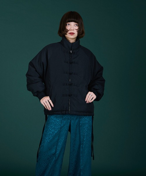 チャイナフクレジャガードブルゾン（ブルゾン）｜Ellno Loset（エルノロゼット）