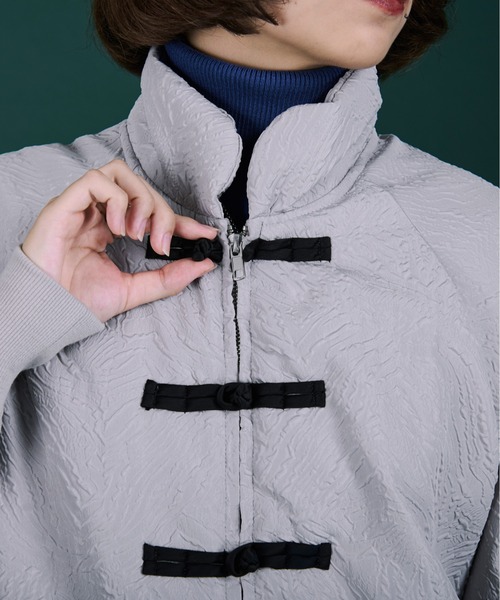 チャイナフクレジャガードブルゾン（ブルゾン）｜Ellno Loset（エルノ