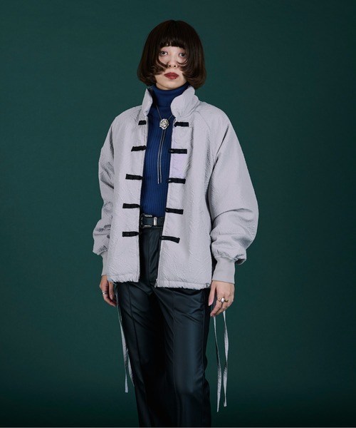 チャイナフクレジャガードブルゾン（ブルゾン）｜Ellno Loset（エルノロゼット）