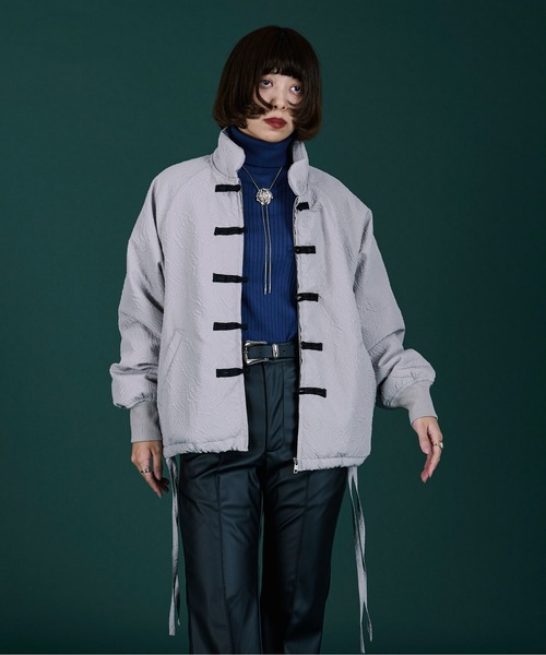 チャイナフクレジャガードブルゾン（ブルゾン）｜Ellno Loset（エルノロゼット）