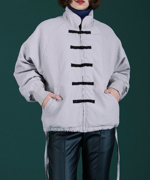 チャイナフクレジャガードブルゾン（ブルゾン）｜Ellno Loset（エルノロゼット）