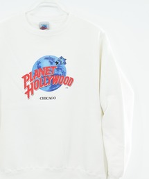 【ヴィンテージ古着】90's PLANETHOLLYWOOD 企業ロゴ スウェット