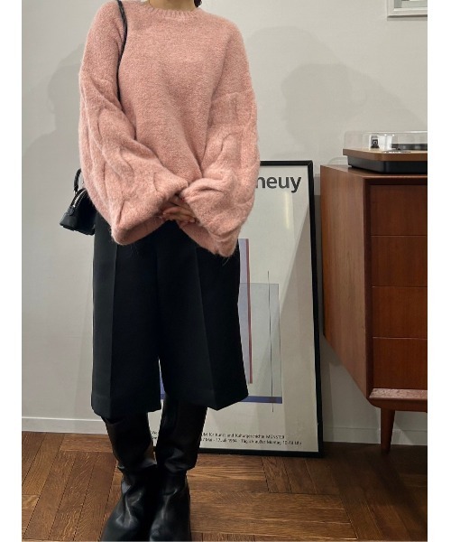 ミラオーウェン　サテンハーフパンツ Mila Owen（ミラオーウェン）の「サテンハーフパンツ（その他