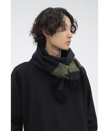Z348:マーガレットハウエル SELVEDGE WOOL SCARF Z348:マーガレットハウエル SELVEDGE WOOL SCARF