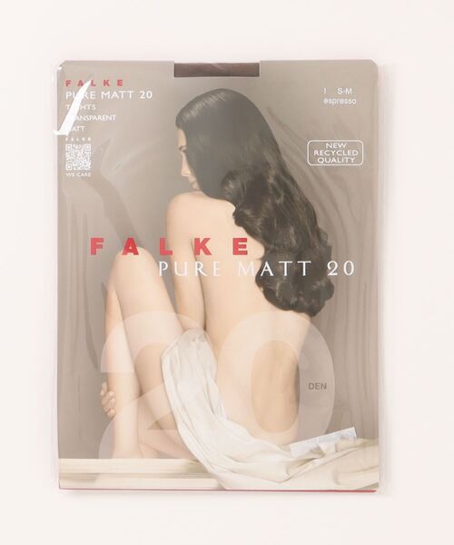 FALKE（ファルケ）の「【FALKE（ファルケ）】Pure Matt 20 Tights（タイツ/ストッキング・レディース・ブラック/ブラウン系その他3・FREE）」の7枚目の写真