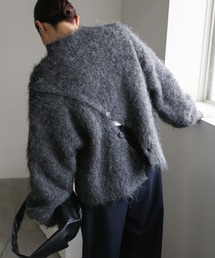 select MOCA | 【新色追加】2WAYボタンスリットモヘアライクニット(ニット/セーター)