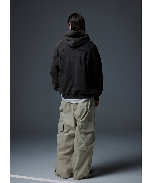 NOT4NERD（ノットフォーナード）の「【UNISEX】 NOT4NERD／4Symbolフード（ウラケ）（スウェット・レディース・ボルドー/ブラック・MEDIUM/LARGE/X-LARGE）」の5枚目の写真