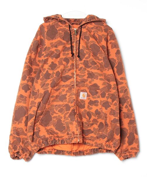 ジャケット・アウター CARHARTT WIP DUCK ACTIVE JACKET Carhartt WASHED DUCK INSULATED ACTIVE JACKET (104050-BLK