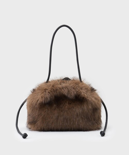 GALLEST(ギャレスト)の「◆【LE VERNIS】Renard mini bag(ショルダーバッグ・レディース・ベージュ/ダークブラウン・00)」の8枚目の写真