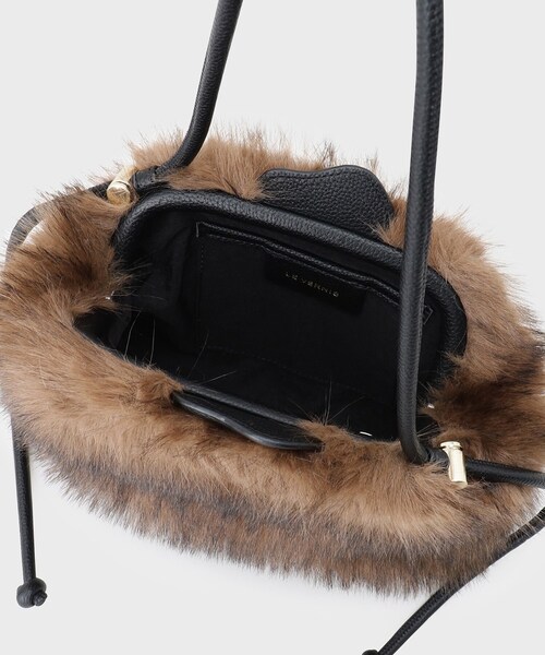 GALLEST(ギャレスト)の「◆【LE VERNIS】Renard mini bag(ショルダーバッグ・レディース・ベージュ/ダークブラウン・00)」の9枚目の写真