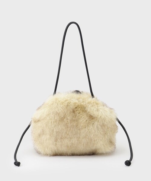 GALLEST(ギャレスト)の「◆【LE VERNIS】Renard mini bag(ショルダーバッグ・レディース・ベージュ/ダークブラウン・00)」の10枚目の写真