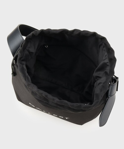 GALLEST（ギャレスト）の「コンビキャンバスバッグ（ショルダーバッグ・レディース・ブラック/アイボリー・00）」の12枚目の写真