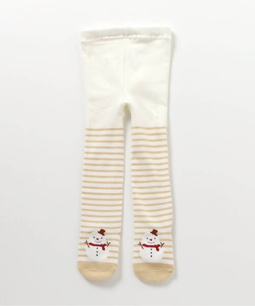 apres les cours（アプレレクール）の「クリスマスモチーフタイツ（タイツ/ストッキング・キッズ・ベージュ/レッド・80）」の7枚目の写真